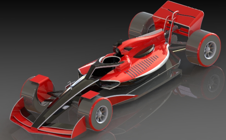 Formula 1 carʽِ܇ģ3DD SolidworksOӋ