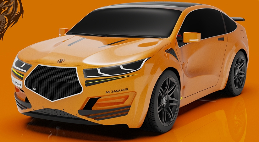 AS JaguarI܇܇ģ3DD SolidworksO(sh)Ӌ