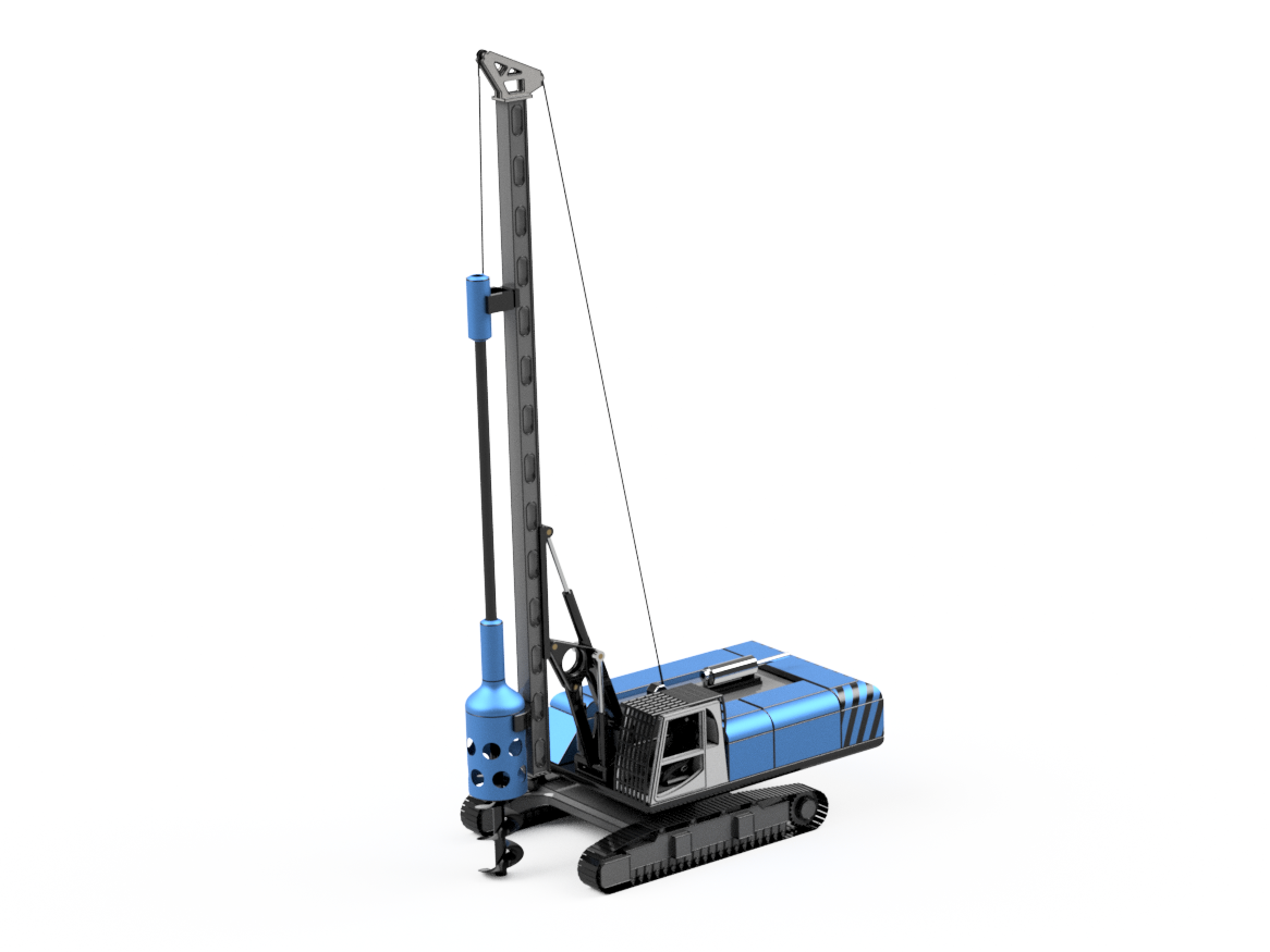 drilling rig@C@ƽ_3DģD STEPʽ
