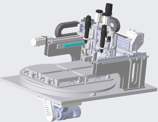 High-speed gantry automatic screwTԄݽzC3DģD STPʽ