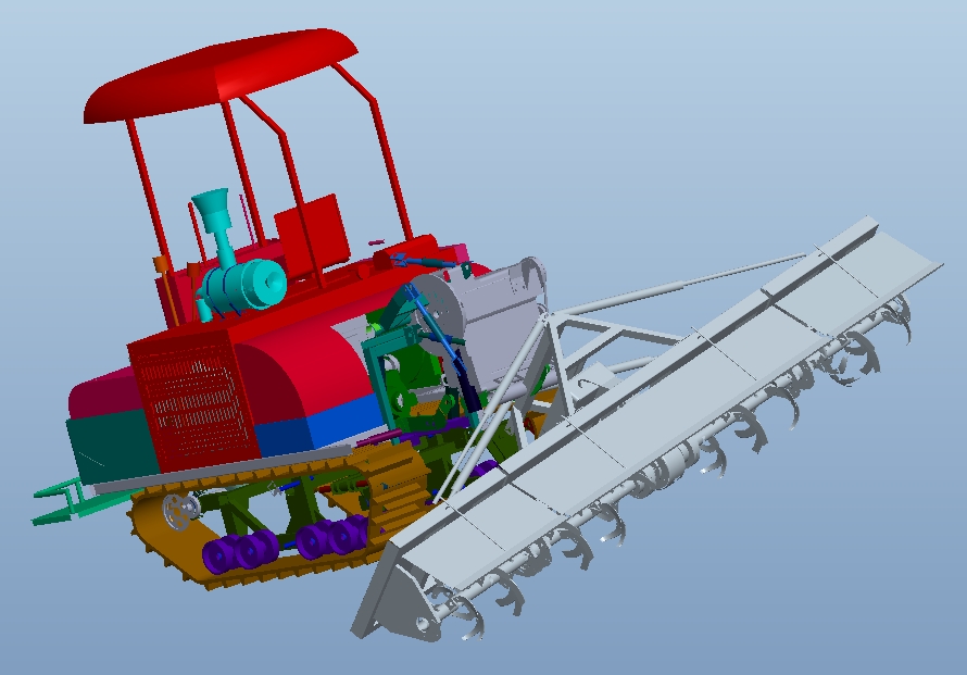 crawler tractorĎC(j)3D(sh)ģD STPʽ