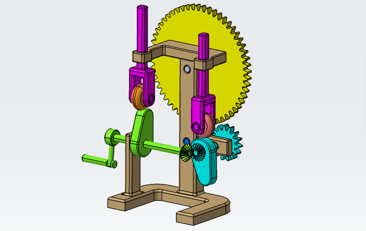 Gear+mechanism͹݆cX݆әC3DD+STPʽ