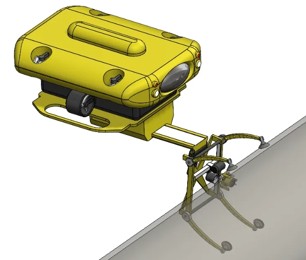 Submarine RobotͧC(j)ˮC(j)еROVSD SolidworksO(sh)Ӌ
