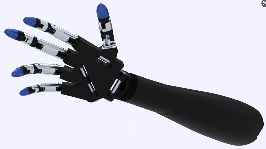 InMoov HandCеֱ3DģD SolidworksOӋ