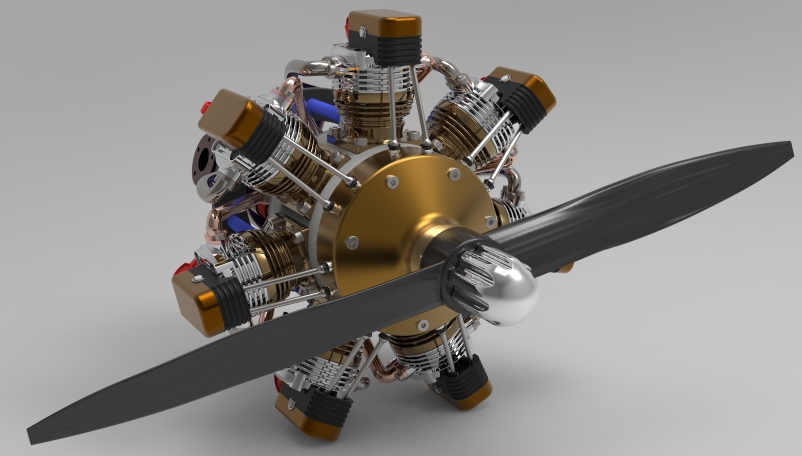 Radial EngineʽwCΰlәC3DD INVENTOROӋ