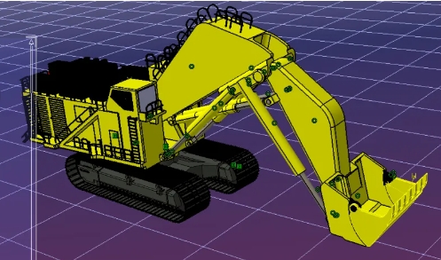 Komatsu+PC8000-11ھC3DģD+CATIAOӋ