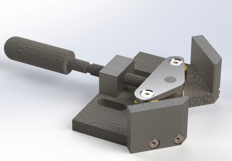 Right-Angled Welding FixtureֱǺӊA3DD SolidworksO(sh)Ӌ(j)
