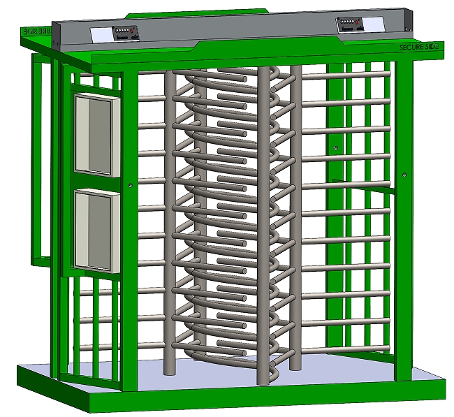 Dual TurnstilepDʽT3DD SolidworksOӋ
